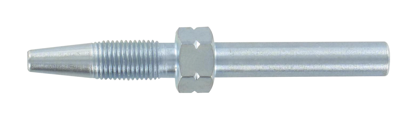STRAIGHT HOSE STUD WITHOUT CLAW GROOVE
