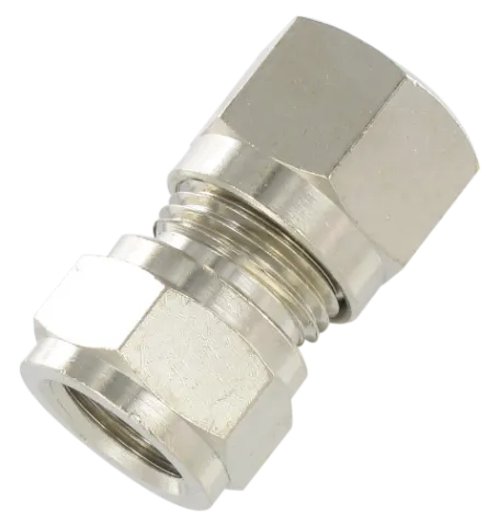 Compression fittings DIN 3861 - 3870 FEMALE STRAIGHT FITTING, PARALLEL Fittings and quick-connect couplings