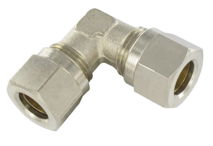 Compression fittings DIN 3861 - 3870 INTERMEDIATE ELBOW FITTING