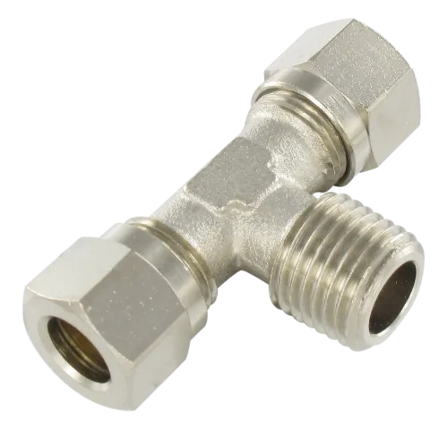 Compression fittings DIN 3861 - 3870 CENTRAL T MALE FITTING, TAPER