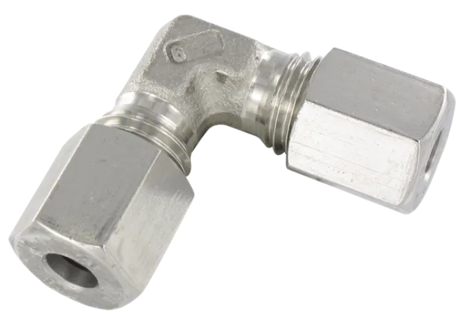 Stainless steel compression fittings DIN 2353 INTERMEDIATE ELBOW FITTING Fittings and quick-connect couplings