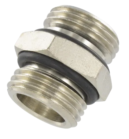 Standard fittings NIPPLE AND REDUCER M/M PARALLEL WITH O-RING Fittings and quick-connect couplings