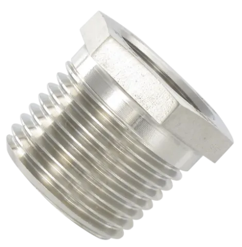 Stainless steel standard fittings REDUCER M/F, TAPER Fittings and quick-connect couplings
