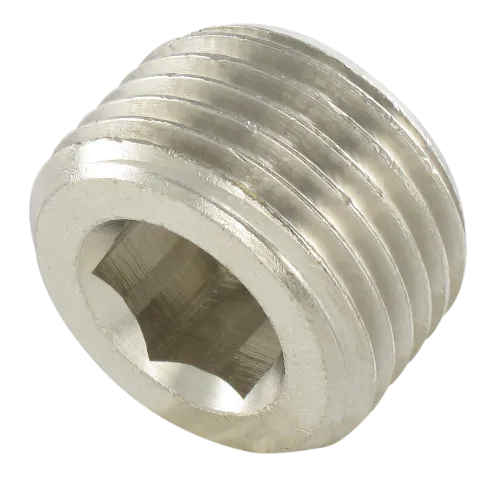 Standard fittings MALE PLUG WITH HEXAGON EMBEDDED, TAPER Fittings and quick-connect couplings