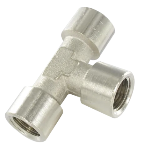 Standard fittings T FITTING F/F/F Fittings and quick-connect couplings