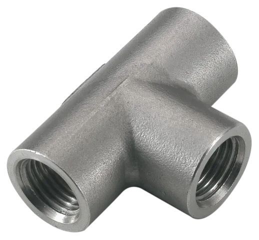 Stainless steel standard fittings T FITTINF F/F/F Fittings and quick-connect couplings