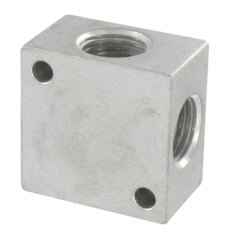 Standard fittings DISTRIBUTION FRAME IN ALUMINIUM Fittings and quick-connect couplings