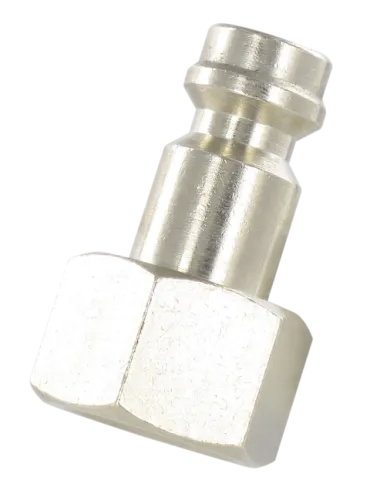 Nickel plated brass plugs DN5 FEMALE PLUG Fittings and quick-connect couplings