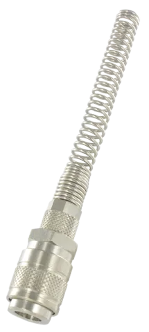 Quick-connect couplings, compact construction DN5 COMPRESSION SOCKET WITH SPRING