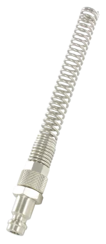 Nickel plated brass plugs DN5 COMPRESSION PLUG WITH SPRING Fittings and quick-connect couplings