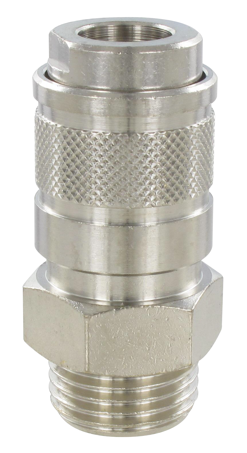 Quick-connect couplings, US-MIL standard ISO 6150 B-12 MALE SOCKET