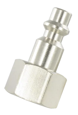 Nickel plated brass plugs ISO 6150 B-12 FEMALE PLUG Fittings and quick-connect couplings