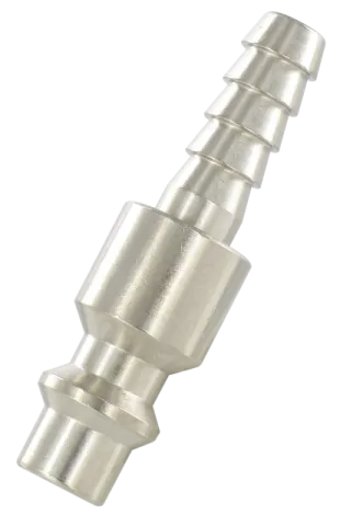 Nickel plated brass plugs ISO 6150 B-12 WITH HOSE CONNECTION Fittings and quick-connect couplings