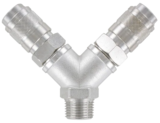 2 WAYS MALE DISTRIBUTOR Fittings and quick-connect couplings