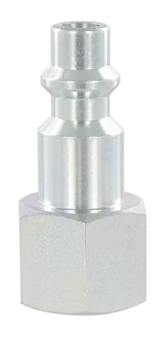 Zinc plated steel plugs ISO 6150 B-12 FEMALE PLUG Fittings and quick-connect couplings