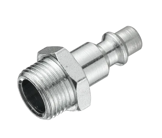 Zinc plated steel plugs ISO 6150 B-12 MALE PLUG - PARALLEL Fittings and quick-connect couplings