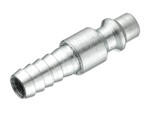 Zinc plated steel plugs ISO 6150 B-12 WITH HOSE CONNECTION