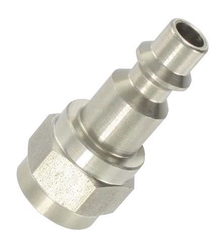 STAINLESS STEEL PLUGS ISO 6150 B-12 FEMALE SOCKET Quick-connect couplings, US-MIL standard ISO 6150 B-12 in stainless steel