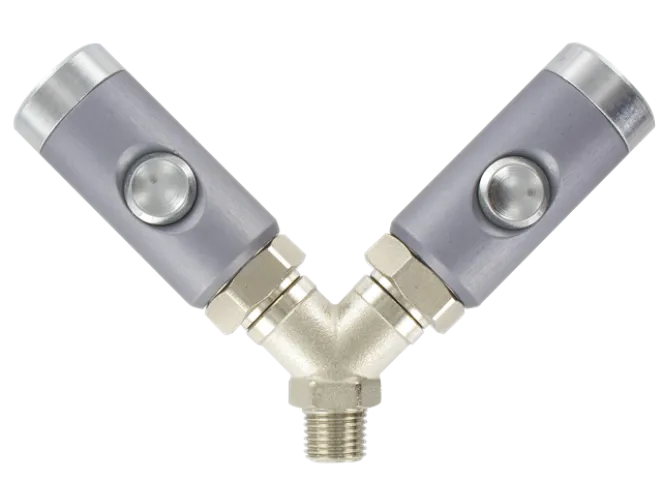 2 WAYS MALE DISTRIBUTOR Fittings and quick-connect couplings
