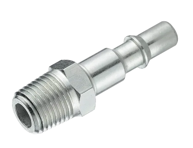 Zinc plated steel plugs ISO 6150 C-10 MALE PLUG - TAPER Fittings and quick-connect couplings