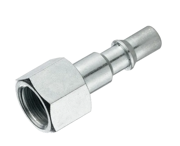 Zinc plated steel plugs ISO 6150 C-10 FEMALE PLUG Fittings and quick-connect couplings