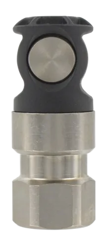 Quick-connect safety couplings, standard ISO 6150 C-10 FEMALE SOCKET