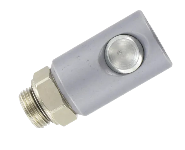 Quick-connect safety couplings, ISO 6150 C-10 standard MALE SOCKET - PARALLEL