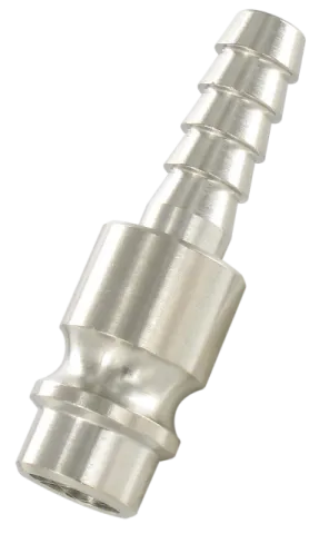 Nickel plated brass plugs EURO PLUG WITH HOSE CONNECTION
