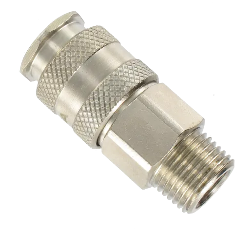 Quick-connect couplings, european DN10 standard MALE SOCKET