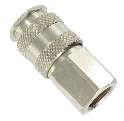 Quick-connect couplings, european DN10 standard SOCKET WITH HOSE CONNECTION Fittings and quick-connect couplings