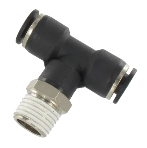 Implantation’s fittings SWIVEL CENTRAL BRANCH T MALE FITTING, TAPER