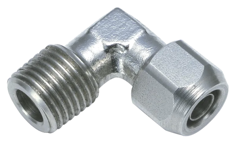 Stainless steel quick-connect fittings MALE ELBOW FITTING, TAPER