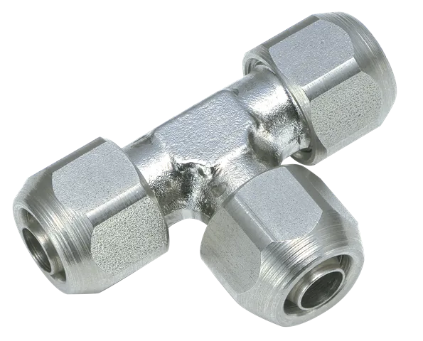 Stainless steel quick-connect fittings INTERMEDIATE T FITTING Fittings and quick-connect couplings
