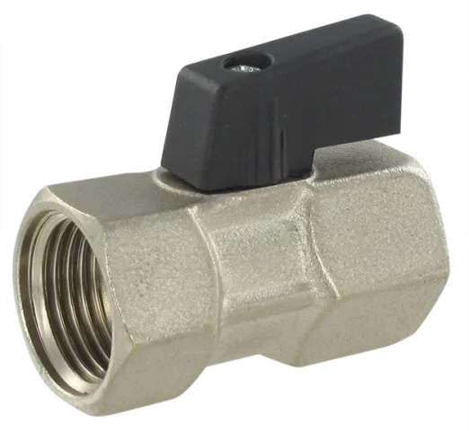 Miniature valves series BALL VALVE FEMALE / FEMALE, BSP PARALLEL Fittings and quick-connect couplings