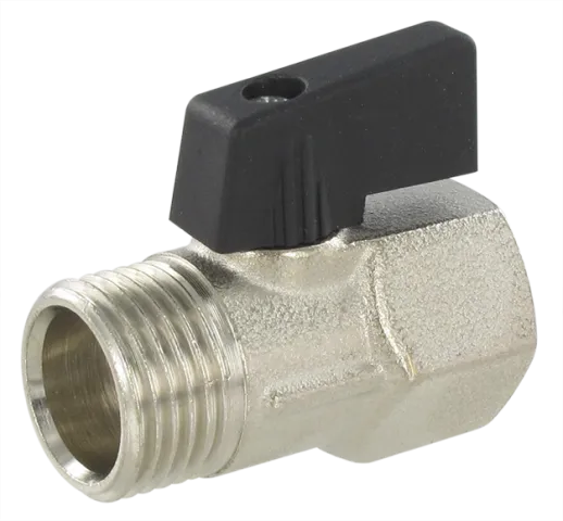 Miniature valves series BALL VALVE MALE / FEMALE, BSP PARALLEL Fittings and quick-connect couplings