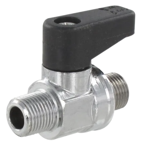 Mini ball valves MALE BSP TAPER / MALE BSP PARALLEL