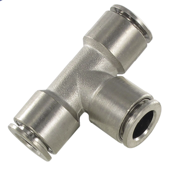 Food grade push-in fittings INTERMEDIATE T FITTING Fittings and quick-connect couplings