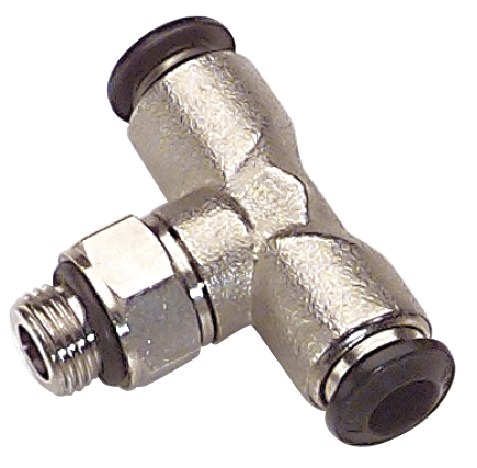 Implantation’s fittings SWIVEL CENTRAL BRANCH T MALE FITTING, PARALLEL