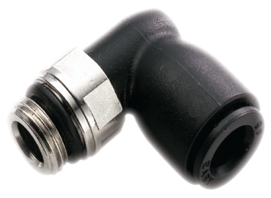 Implantation’s fittings SWIVEL MALE ELBOW FITTING, PARALLEL Fittings and quick-connect couplings