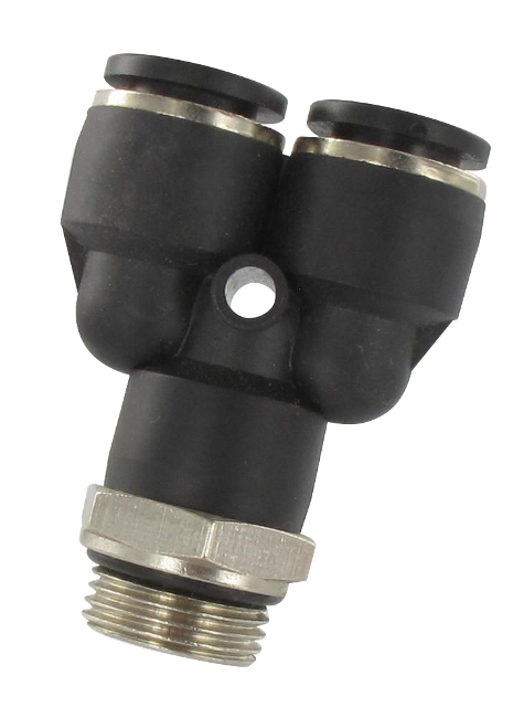 Implantation’s fittings SWIVEL Y MALE FITTING, PARALLEL Fittings and quick-connect couplings